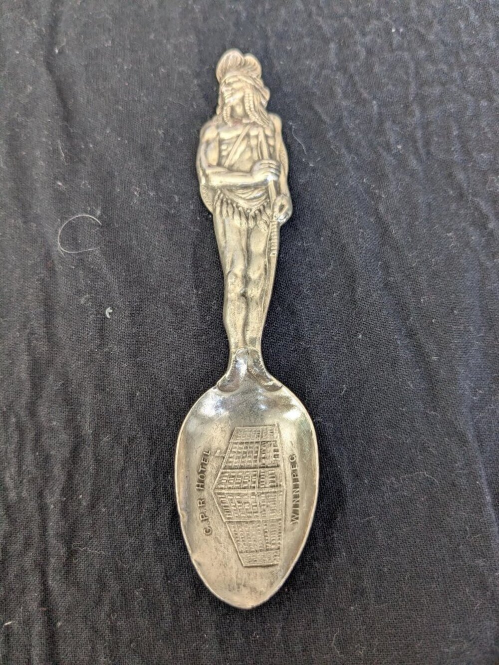 Sterling Silver Spoon, CPR Hotel, Winnipeg Manitoba